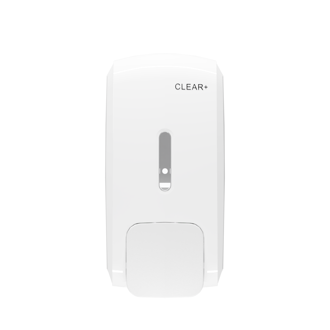 CLEAR+ Foam Zeepdispenser 1000ml wit