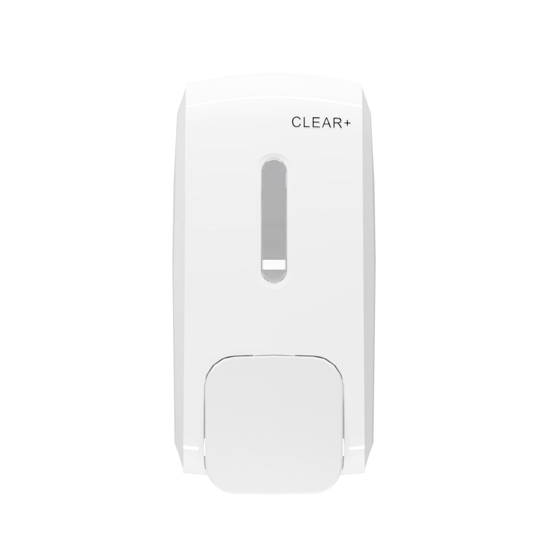 CLEAR+ Foam Zeepdispenser 500ml wit